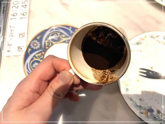 岡山オリエント美術館のカフェ「イブリク」で飲んだアラビックコーヒー