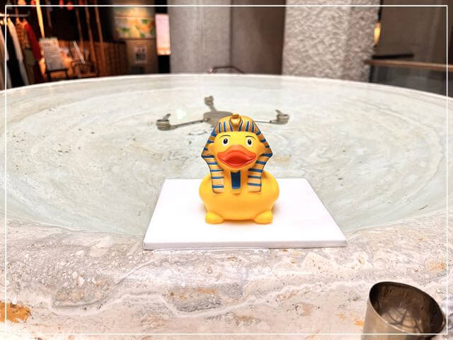 岡山市立オリエント美術館の噴水