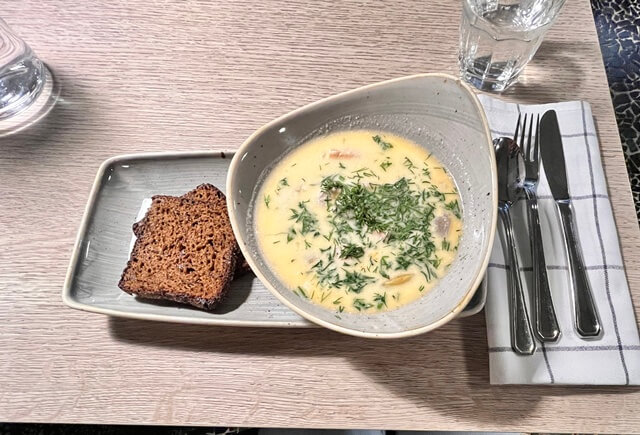 ヘルシンキのソコスホテルのレストラン「Bistro Manu」で食べた晩御飯③