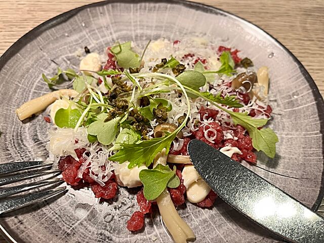 ヘルシンキのソコスホテルのレストラン「Bistro Manu」で食べた晩御飯②