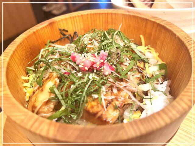 由縁札幌の朝食(ホッケのひつまぶし)