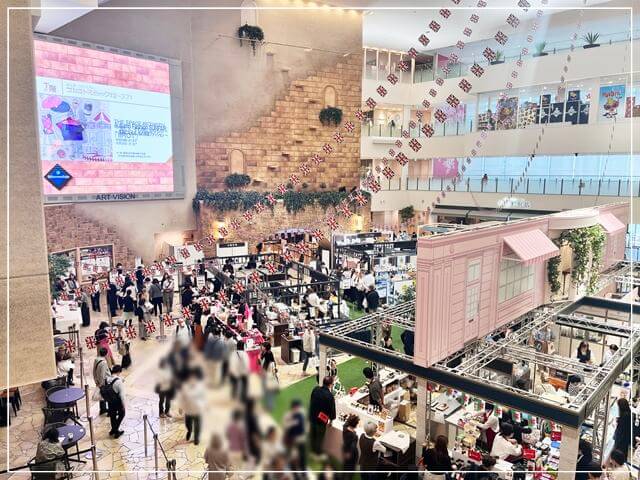 阪急英国フェア2026年の祝祭広場の様子